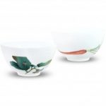 Noritake Kyoka Shunsai Rice Bowl, Set of 2, 4 1/2″