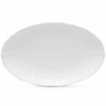 Noritake Cher Blanc Plate-Oval, 10 1/2″