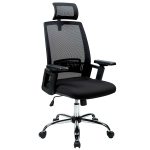 Black Ergonomic Office Chair High Back Computer Chair