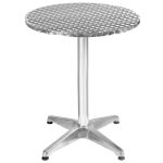 Aluminum Stainless Steel Round Table