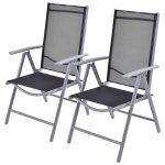 Set of 2 Patio Folding Chairs