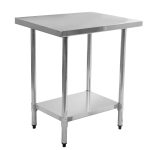 24″ x 36″ Stainless Steel Commercial Kitchen Food Prep Table