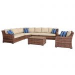 4-Piece Outdoor Patio Sectional Sofa – Tortola