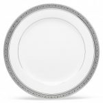 Noritake Crestwood Platinum Salad/Dessert Plate, 8 1/4″