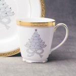 Noritake Crestwood Gold Holiday Accent Mugs, 12 oz-Set of 4