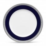 Noritake Crestwood Cobalt Platinum Salad/Dessert Plate, 8 1/4″