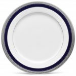Noritake Crestwood Cobalt Platinum Dinner Plate, 10 1/2″