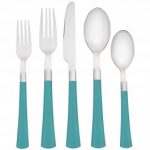 Colorwave Turquoise Flatware 5-Piece Place Setting by Noritake