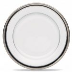 Noritake Austin Platinum Salad/Dessert Plate, 8 1/4″