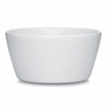 Noritake WoW Snow (White on White) Bowl-Soup/Cereal, 6″, 25 oz.