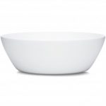 Noritake WoW Swirl (White on White) Bowl-Large Round Vegetable, 10 1/4″, 90 oz.