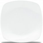 Noritake WoW Dune (White on White) Salad/Dessert Plate – Square, 8 1/4″
