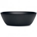 Noritake BoB Wave (Black on Black) Bowl-Large Round Vegetable, 10 1/4″, 90 oz.