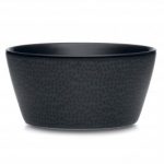Noritake BoB Snow (Black on Black) Bowl-Soup/Cereal, 6″, 25 oz.