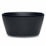 Noritake BoB Swirl (Black on Black) Bowl-Soup/Cereal, 6″, 25 oz.