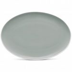 Noritake ColorTrio Graphite Oval Platter