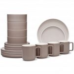Noritake ColorTrio Clay 16-Piece Stax Set