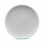 Noritake ColorTrio Turquoise Salad Plate 8 1/4″, Coupe
