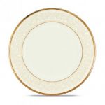 Noritake White Palace Salad/Dessert Plate, 8 1/2″