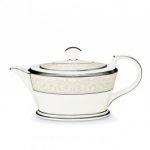 Noritake Silver Palace Teapot, 40 oz.