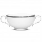 Noritake Rochelle Platinum Bowl-Cream Soup Cup, 9 oz.