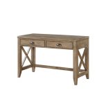 48 Inch Light Brown Contemporary Writing Desk
