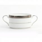 Noritake Chatelaine Platinum Cream Soup Cup, 10 1/4 oz.