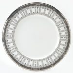 Noritake Chatelaine Platinum Accent/Luncheon Plate, 9 1/2″
