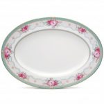 Noritake Palace Rose 14″ Oval Platter