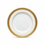 Noritake Odessa Gold Bread & Butter/Appetizer Plate, 6 1/2″