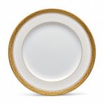 Noritake Odessa Gold Salad/Dessert Plate, 8 1/2″