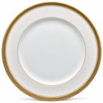 Noritake Odessa Gold Dinner Plate, 10 1/2″