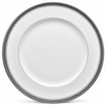 Noritake Odessa Platinum Dinner Plate, 10 1/2″