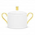 Noritake Accompanist Sugar with Cover with Round Handles