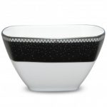 Noritake Pearl Noir Small Square Bowl