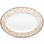 Noritake Calais D’Or 14″ Oval Platter