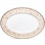 Noritake Calais D’Or 16″ Oval Platter