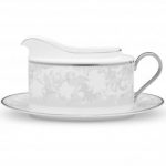 Noritake Chantilly Blanche Gravy with Tray