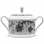 Noritake Chantilly Noire Sugar with Cover