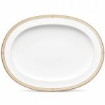 Noritake Aidan Gold 14″ Oval Platter
