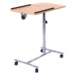 Adjustable Laptop Desk With Stand Holder And Wheels
