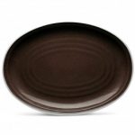 Noritake Colorvara Chocolate Platter-Oval, 16″