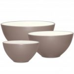 Noritake Colorwave Clay Set of Three Mixing Bowls
