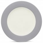 Noritake Colorwave Slate Dinner Plate-Rim, 11″