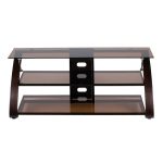 55 Inch Contemporary Mocha Brown TV Stand – Keira