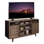 62 Inch Charcoal Brown TV Stand – Avondale