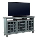 65 Inch Slate Blue TV Stand – Preferences