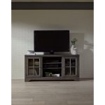 66 Inch Charcoal Brown TV Stands – Dilworth