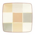 Noritake Mocha Java Square Plate-Large, 10 1/2″