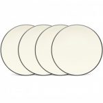 Noritake Colorwave Graphite Mini Plates, Set of 4, 6 1/4″
